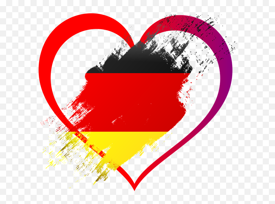 German Flag Images Pictures In Hd - Spain Flag Heart Emoji,Eu Flag Emoji
