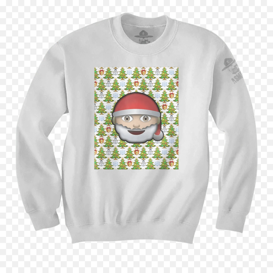 Emoji Christmas - Sugar Ray Robinson Hoodie,Emoji Long Sleeve Shirt