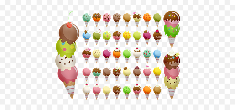 Free Enjoying Enjoy Illustrations - Ice Cream Emoji,Ice Cream Cloud Emoji