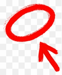 Circle Arrow Indicate Show Sign - Red Circle And Arrow Png Emoji,Circle With Arrow Emoji