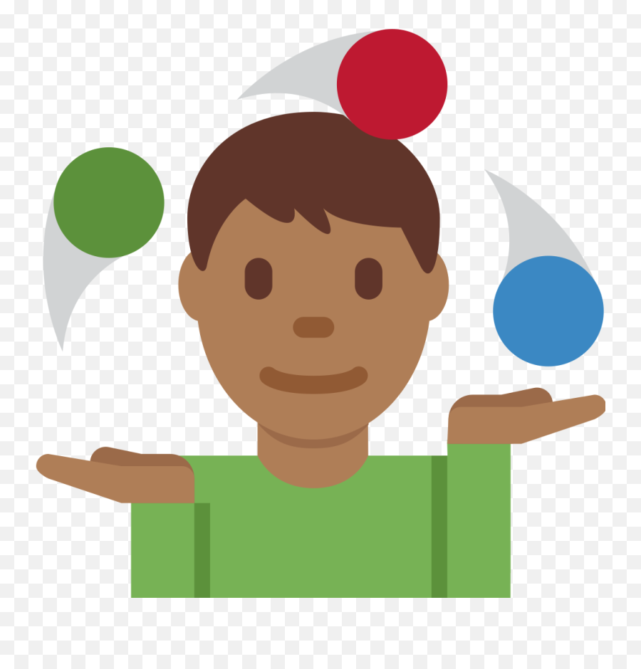 Twemoji2 1f939 - Juggling Balls Emoji,Juggling Emoji