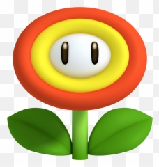 Size - Fire Flower Mario Png Emoji,Fire Emoticon