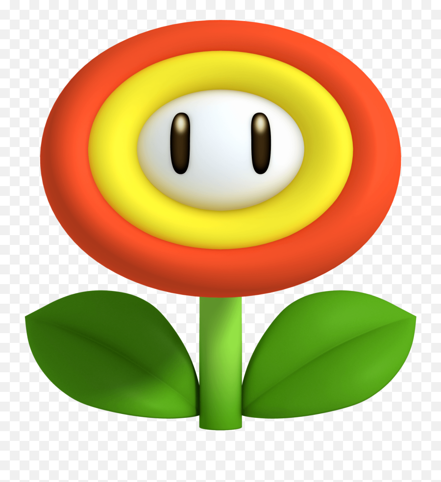 Size - Fire Flower Mario Png Emoji,Fire Emoticon