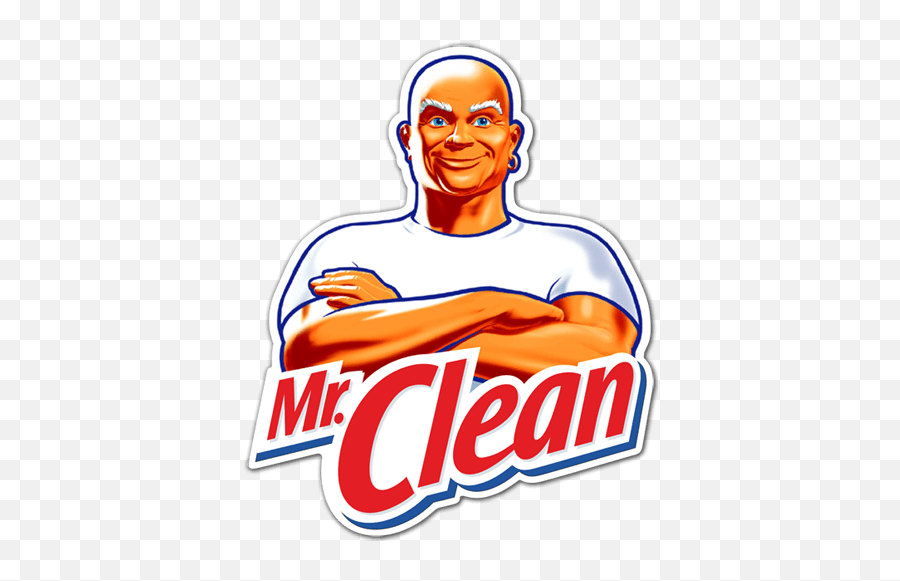 Sticker Mr - Happy Birthday Mr Clean Emoji,Mr Clean Emoji