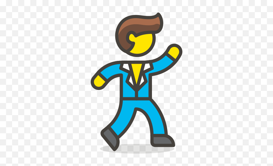 Man Dancing Free Icon Of 780 Free Vector Emoji - Icono De Bailar Png,Emoji Dancing