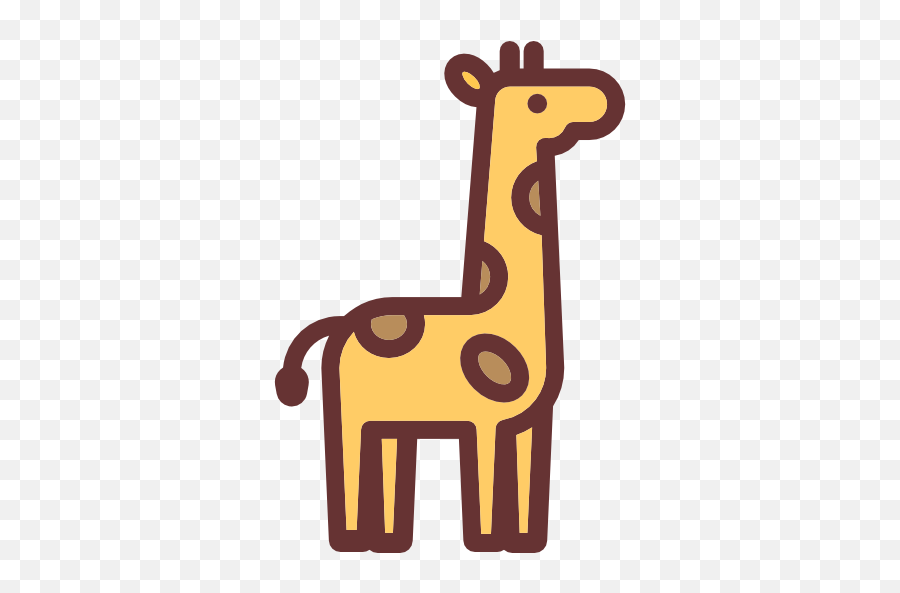 Giraffe Free Vector Icons Designed By Freepik In 2020 - Giraffe Cartoon Zoo Animals Emoji,Giraffe Emoji