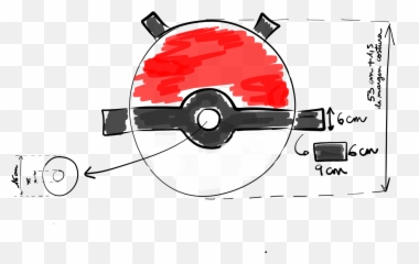 Diy Disfraz Fácil Pokeball - Hard Hat Emoji,Pokeball Emoji