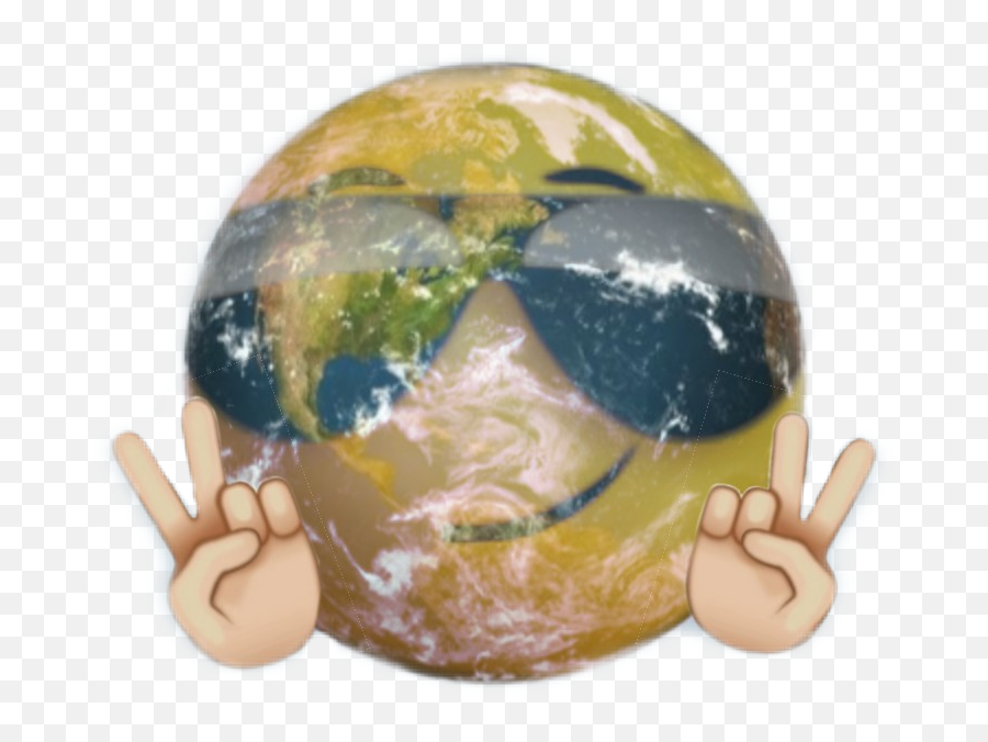 Emoji Hands Competitions Win Globe Ball Earth World - Transparent Earth Stock,Earth Emoji