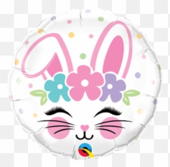 Holiday U0026 Seasonal - Easter Page 1 Wrb Sales Qualatex Bunny Balloon Emoji,Happy Easter Emoji