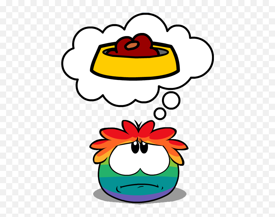 Hungry Rp - Puffle Png Emoji,Starving Emoji