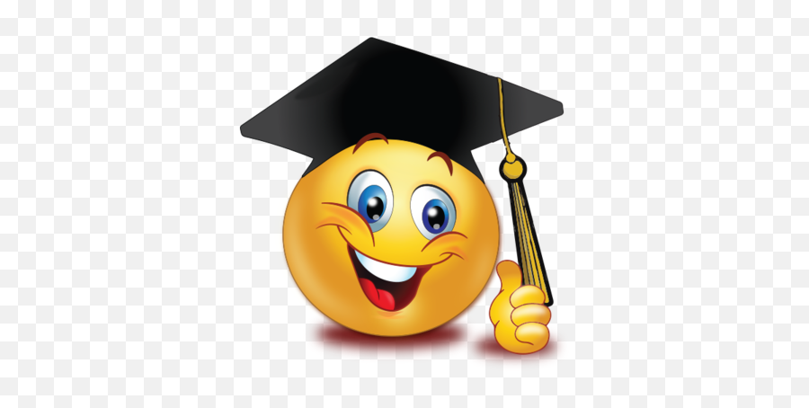 Graduation Thumb Up Emoji - Graduation Emoji Clipart,Thumbs Up Emoji Copy Paste