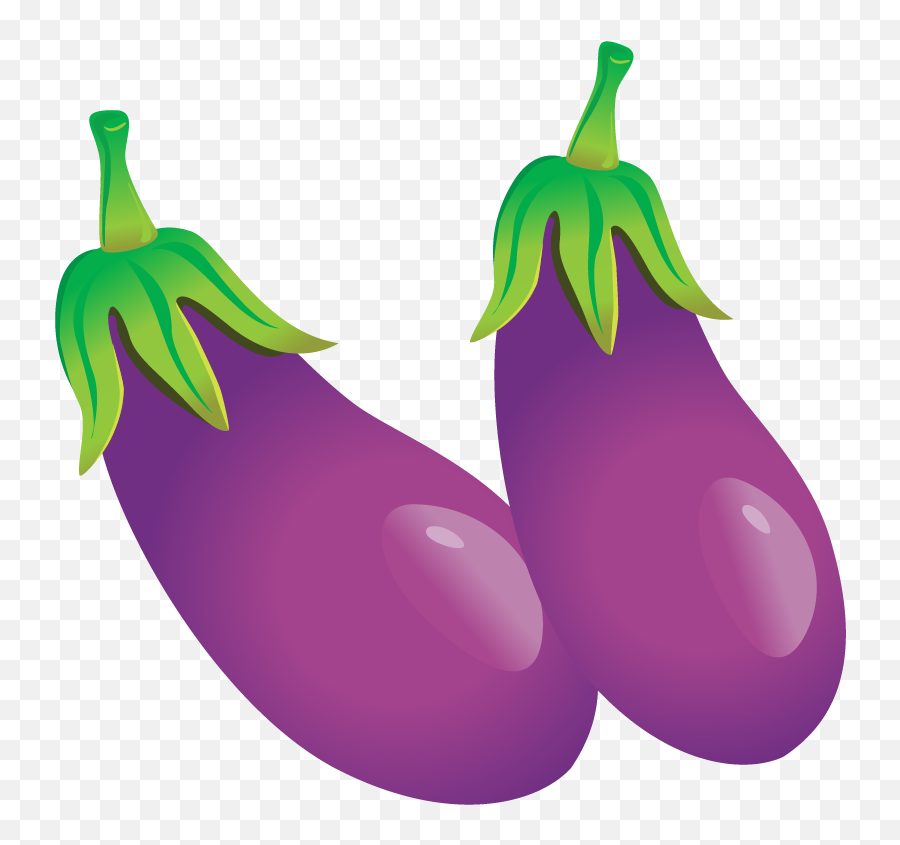 Eggplant Clip Art - Eggplant Png Vector Material Png Eggplantclip Art Emoji,Eggplant Emoji Vector
