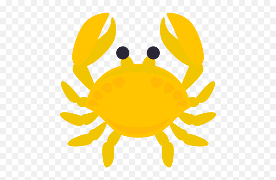 Yellowcrab - Discord Emoji Cancer Red Crab Symbol,Emoji 75