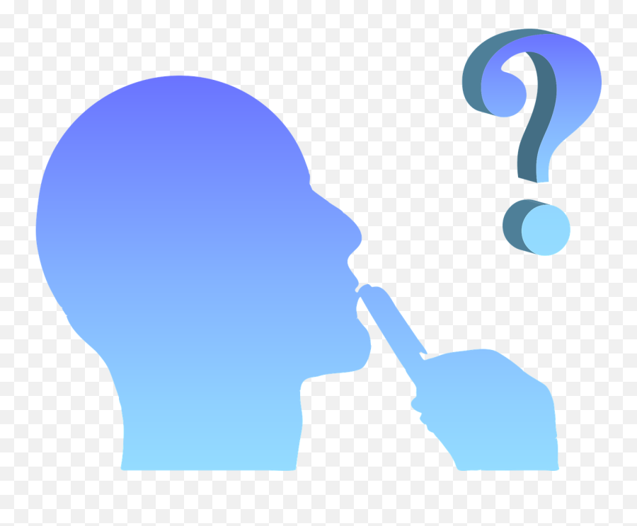 Deep Thought Mind Question Questioning Think - Deep Thought Clipart Emoji,Deep Fried Thinking Emoji