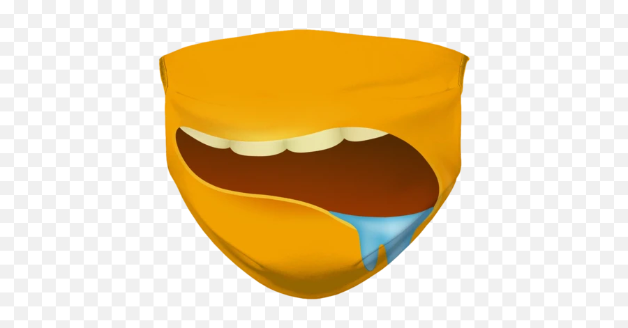 Slobbering Emoji - Wide Grin,Drooling Emoji