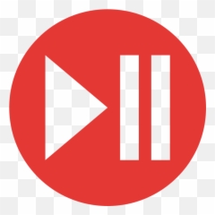 Eo Circle Red Play - Vertical Emoji