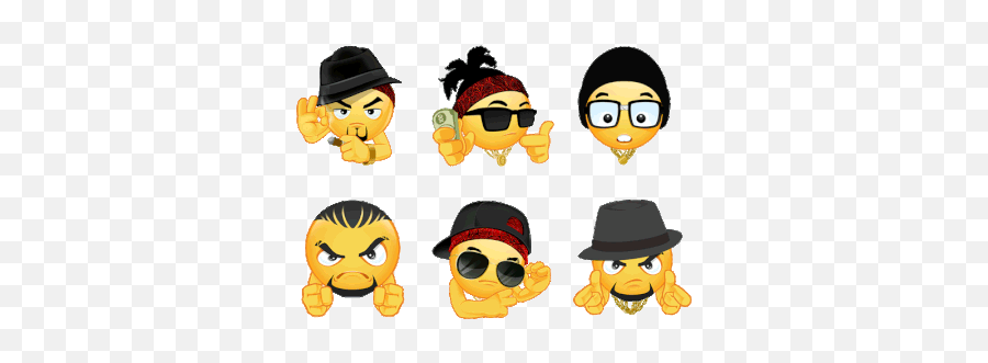 Steemit - Hip Hop Emoji Gif,Rap Emoji
