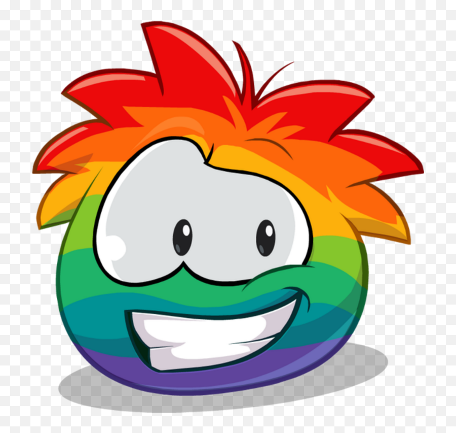 Mq Face Rainbow Rainbows Emoji Emojis - Club Penguin Rainbow Puffle,Rainbow Emoji