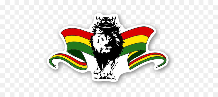 Jamaican Drawing Reggae Transparent - Rastafarian Lion Png Emoji,Jamaican Emoji