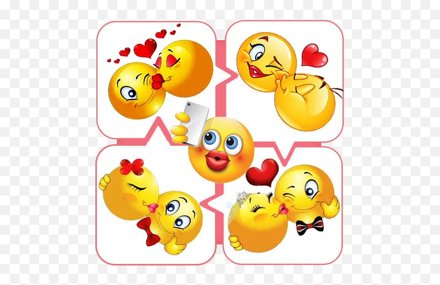 Love Emoji Stickers For Whatsapp And - Smiley,Romantic Emojis
