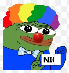 Top Clowns Stickers For Android Ios - Clown Pepe Nigger Emoji,Scary Clown Emoji