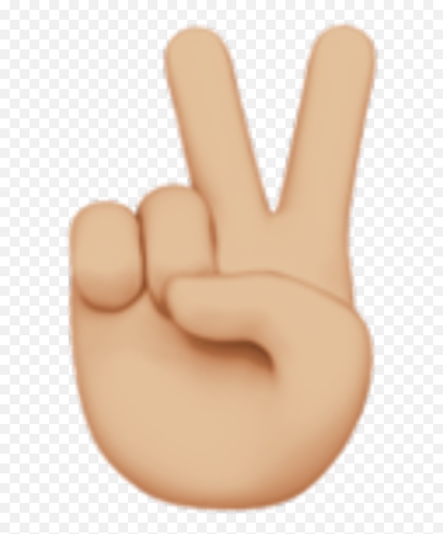 Peace Sign Emoji Png - Peace Emoji,Hand Emoji
