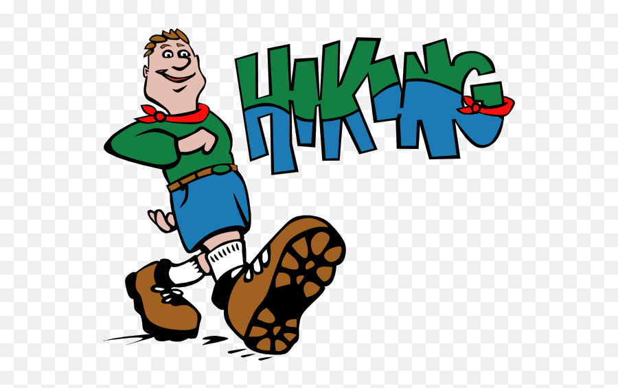 Cartoon Hiker Download Free Clip Art - Hiking Clip Art Free Emoji,Hiker Emoji