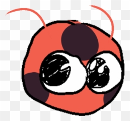 Ladybug Emoji - Clip Art,Squint Emoji