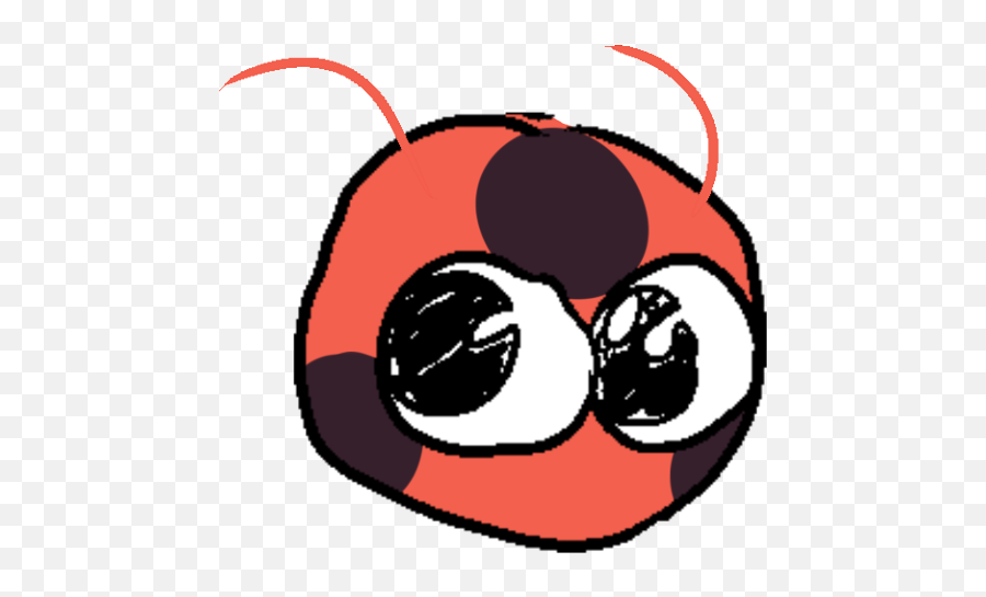 Ladybug Emoji - Clip Art,Squint Emoji