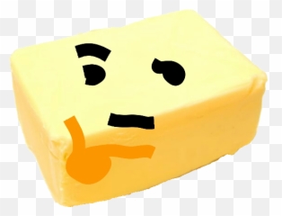 Thinking - Illustration Emoji,Butter Emoji