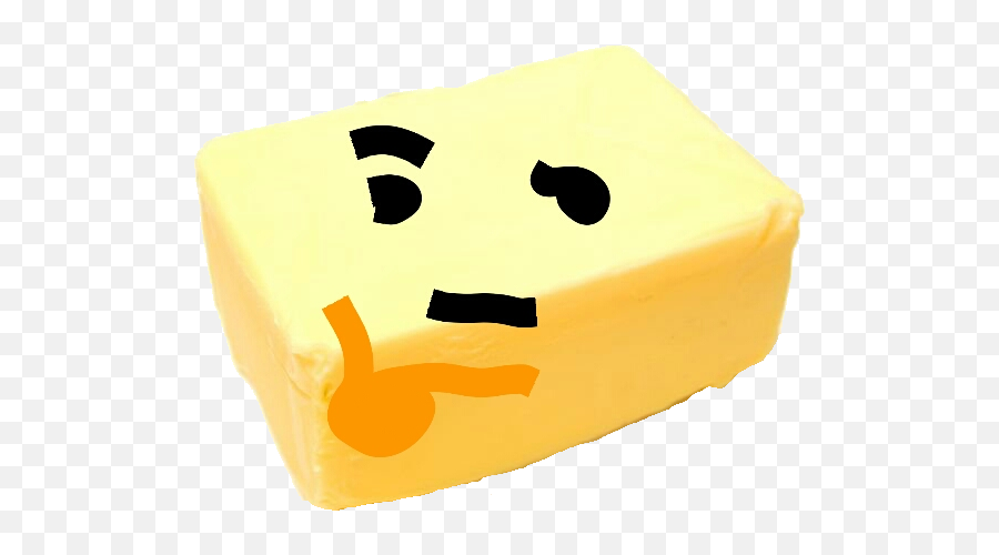 Thinking - Illustration Emoji,Butter Emoji