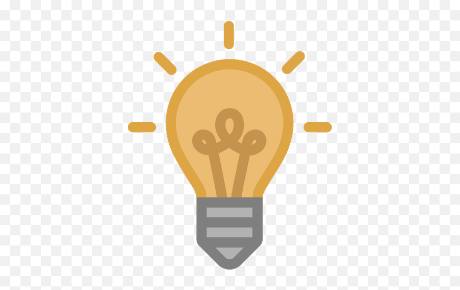 Luminous Lightbulb Graphic - Mostly Sunny Clip Art Emoji,Emoji Light Bulb
