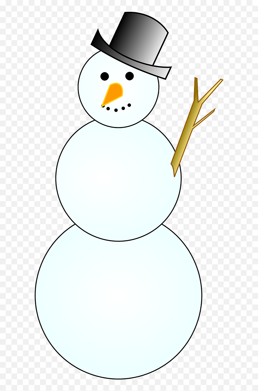Snowman Winter December Snow Cold - Snowman Clip Art Emoji,Freezing Cold Emoticon