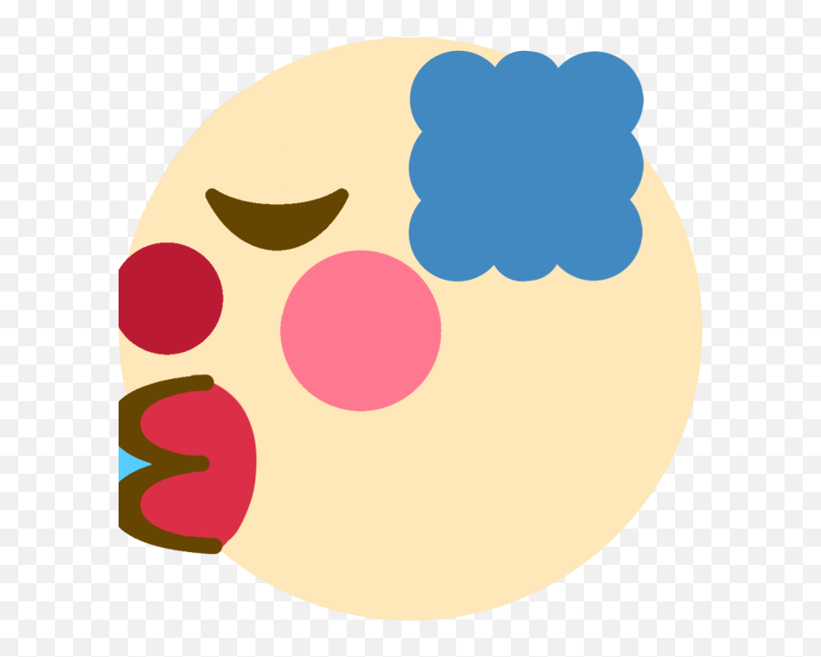 Clowns Kissing Tumblr Posts - Circle Emoji,Clown Emoji Discord