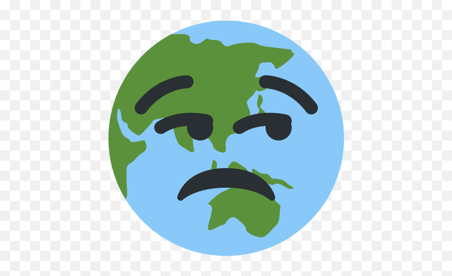 Zach - Earth Emoji,Planets Emoji