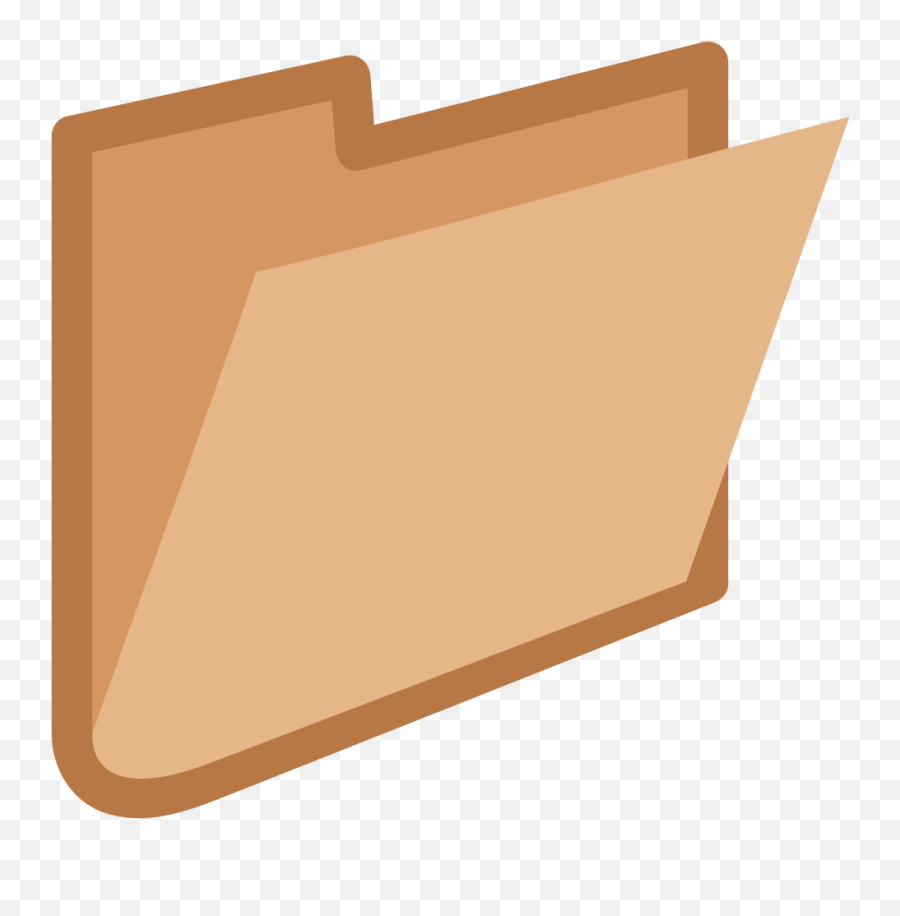 Emojione1 1f4c2 - Clip Art Emoji,Paper Clip Emoji