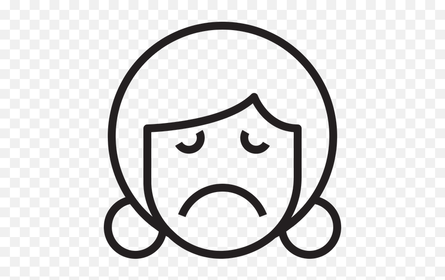 Sadness - Icon Png Boring Emoji,Black And White Sad Emoji