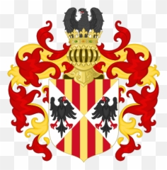 Aragonese Kings Of Sicily With Crest - Medieval Coat Of Arms Crow Emoji,Sicily Flag Emoji