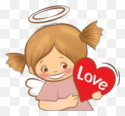 Angelito Cute Stickers For Whatsapp - Cartoon Emoji,Emoji Angelito