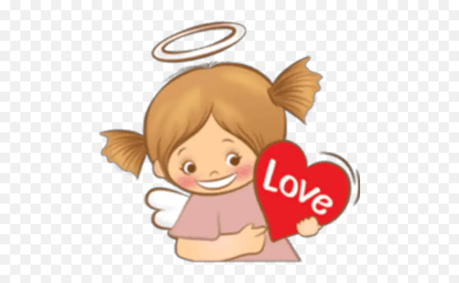 Angelito Cute Stickers For Whatsapp - Cartoon Emoji,Emoji Angelito