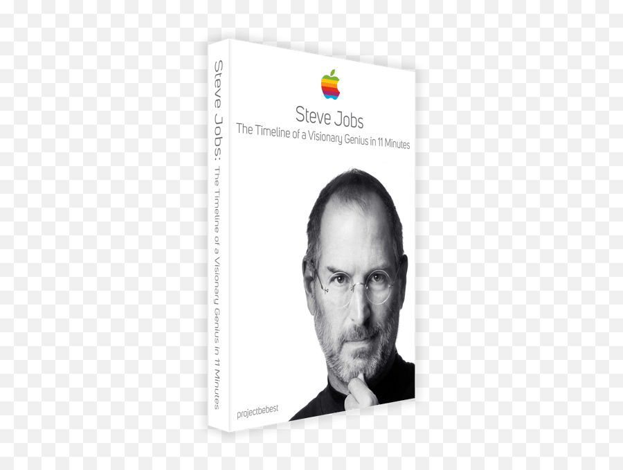 The Timeline Of A Visionary - Steve Jobs Book Png Emoji,Steve Jobs Find The Emoji
