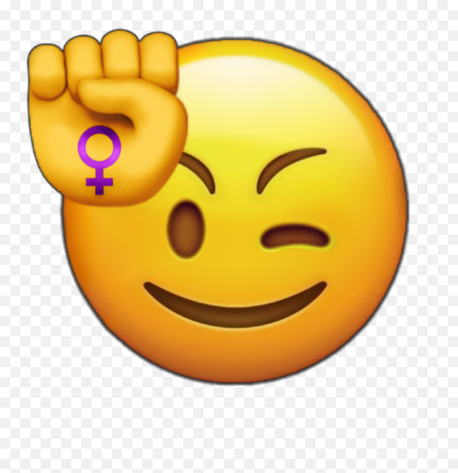 Emoji Feminismo Feminism - Smiley,Emoji Feminism