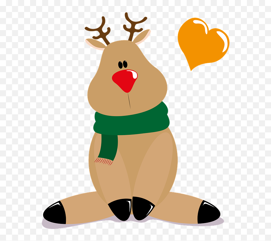 Rudolph Rodolfo Reno - Cartoon Emoji,Christmas Carols Emoji