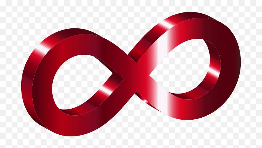 Png 3d Infinity Symbol Variation 3 - Infinity Symbol Png In Red Emoji,Infinite Emoji