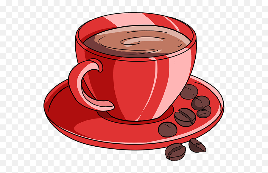 How To Draw A Coffee Cup Really Easy Drawing Tutorial Cup Of Coffee Anime Drawing Emoji Coffe Emoji Free Transparent Emoji Emojipng Com