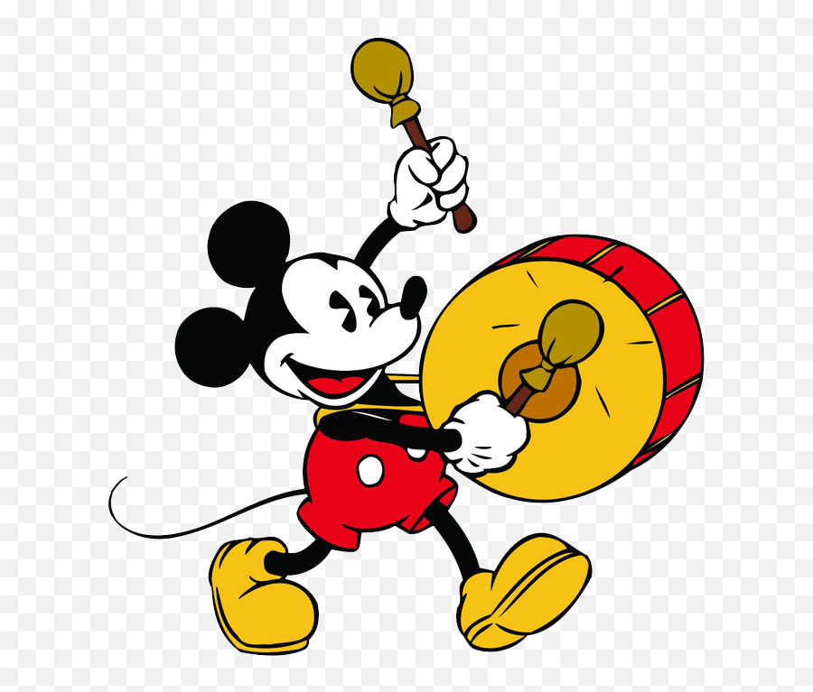 Mickey Mouse Music Clipart - Mickey Mouse Playing Music Emoji,Banging Head Emoji