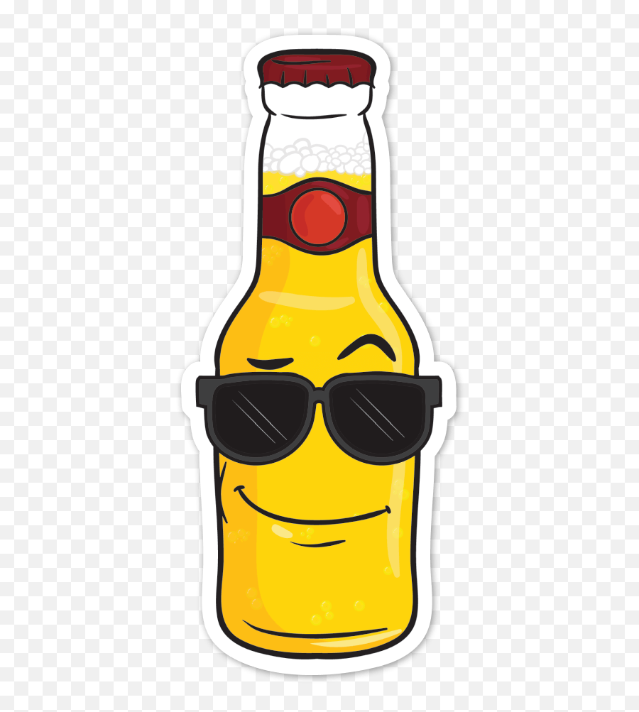 Sunglasses Clipart Emoji Sunglasses Emoji Transparent Free - Beer Bottle Emoji Png,Sunglasses Emoji