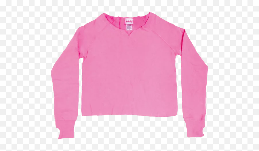 Pink Cut - Off Sweatshirt Sweater Emoji,Emoji Sweater