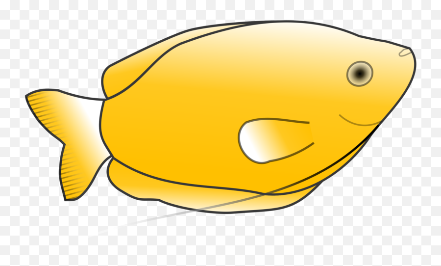 Emoticon Smiley Fish Png Clipart - Yellow Fish Clip Art Emoji,Fish Emoticon