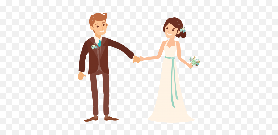 Wedding Couple Png - 8485 Transparentpng Clipart Png Wedding Clipart Emoji,Couple Emoji Png